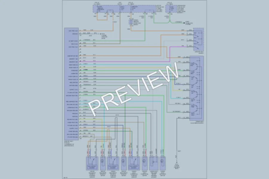 2002 Chevrolet K2500 Memory Systems wiring diagram preview