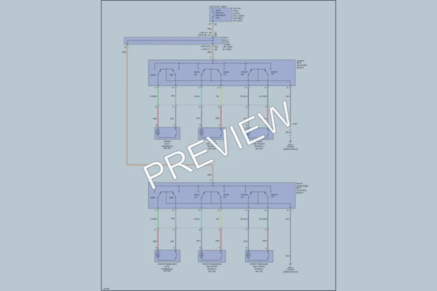 2002 Chevrolet 3500 Power Seats wiring diagram preview