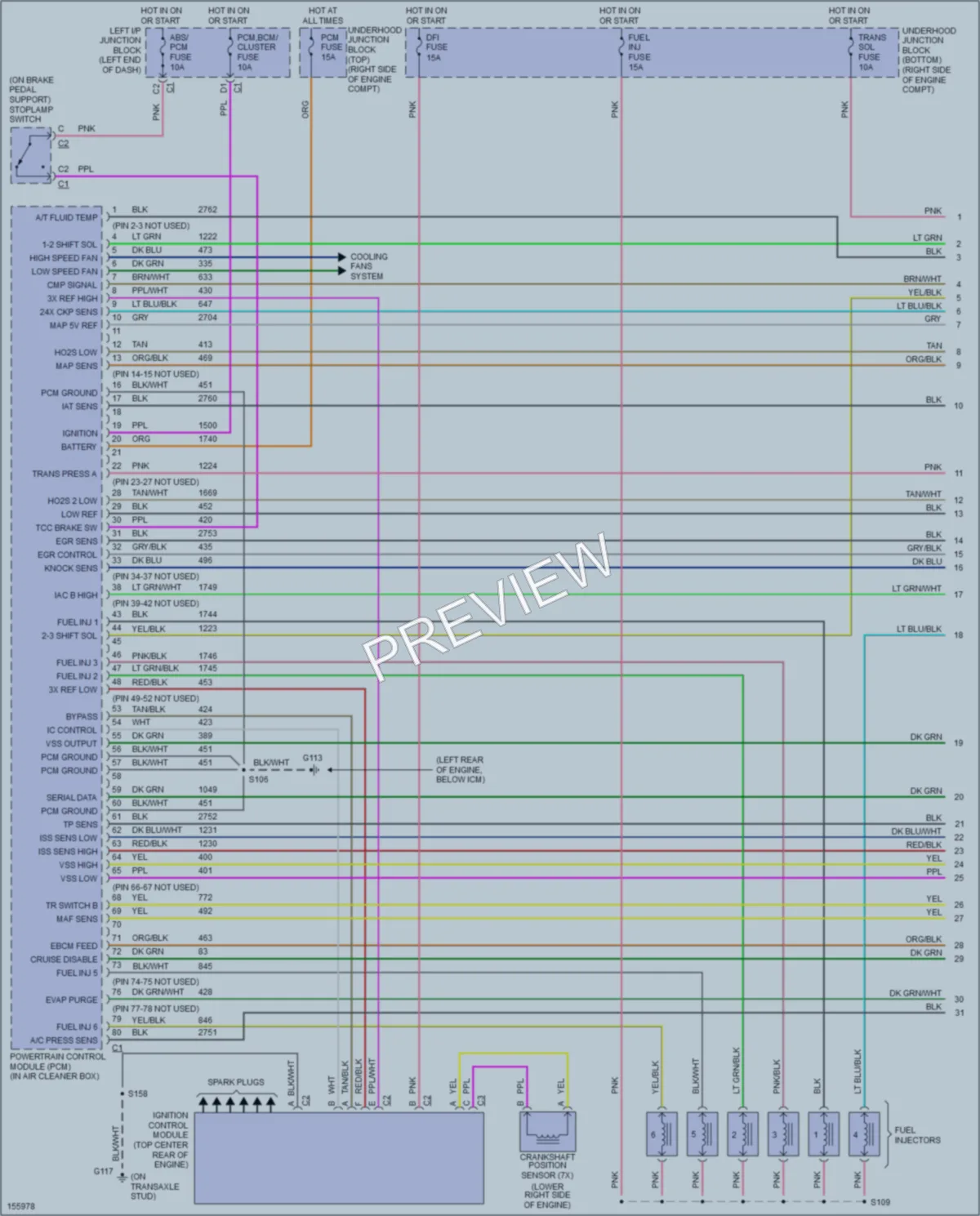 2002 Chevrolet MonteCarlo Engine Performance wiring diagram preview