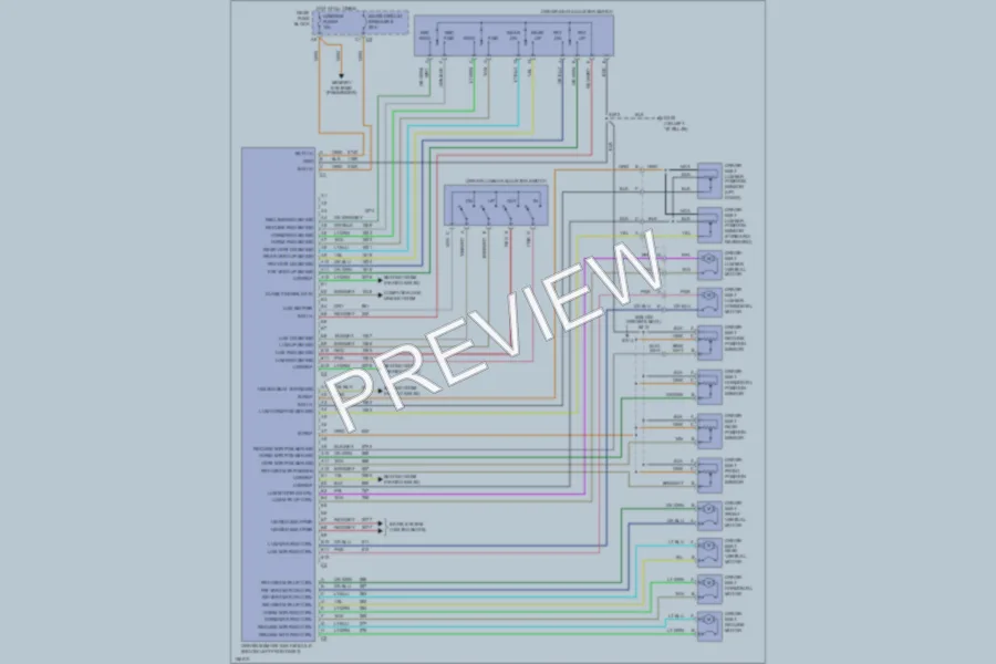 2002 Chevrolet TrailBlazerEXT Memory Systems wiring diagram preview