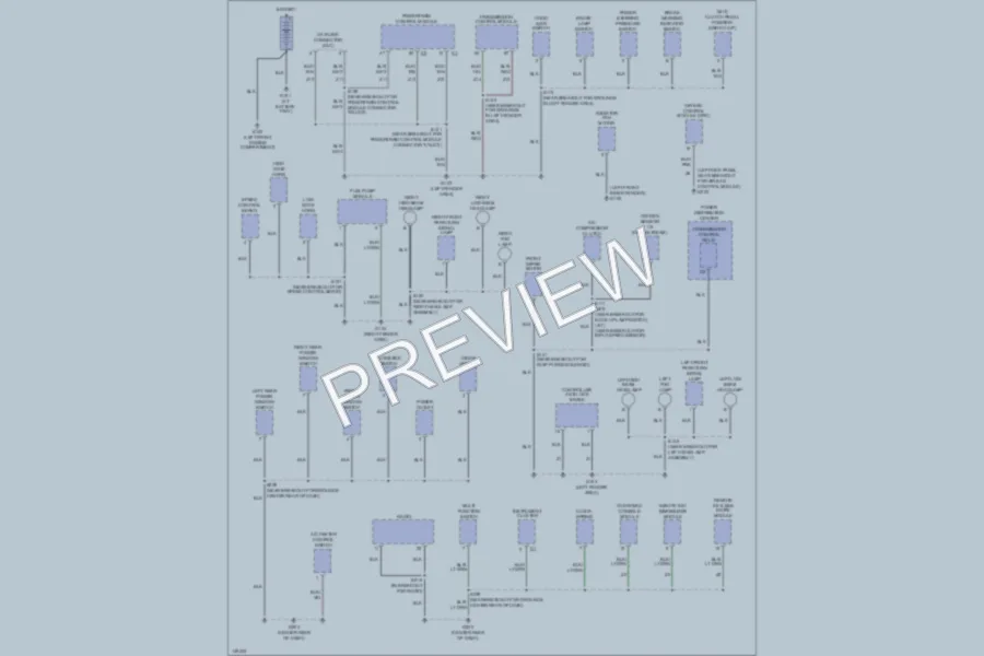 2002 Chrysler PTCruiser Ground Distribution wiring diagram preview