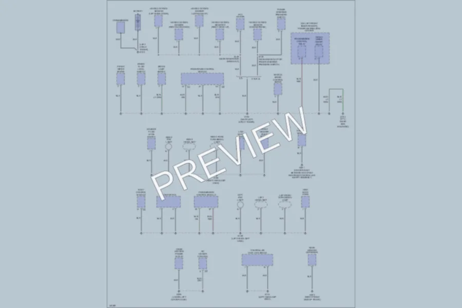 2002 Chrysler 2D Convertible Ground Distribution wiring diagram preview