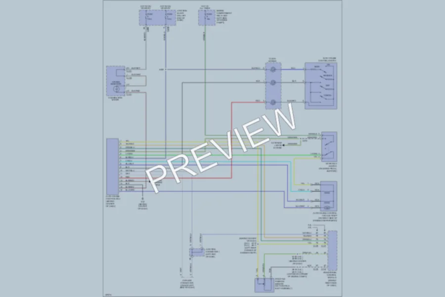 2002 Chrysler 2D Coupe Cruise Control wiring diagram preview