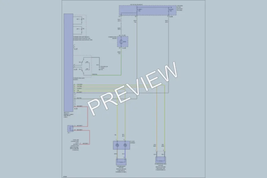 2002 Chrysler 2D Coupe Supplemental Restraints wiring diagram preview