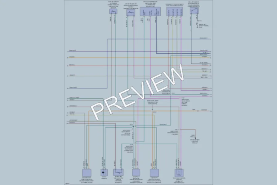 2002 Chrysler 4D Sedan Engine Performance wiring diagram preview