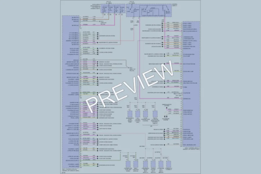 2002 Chrysler TownCountry Body Computer wiring diagram preview