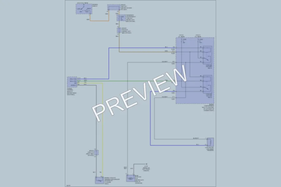 2002 Daewoo Nubira Cooling Fan wiring diagram preview