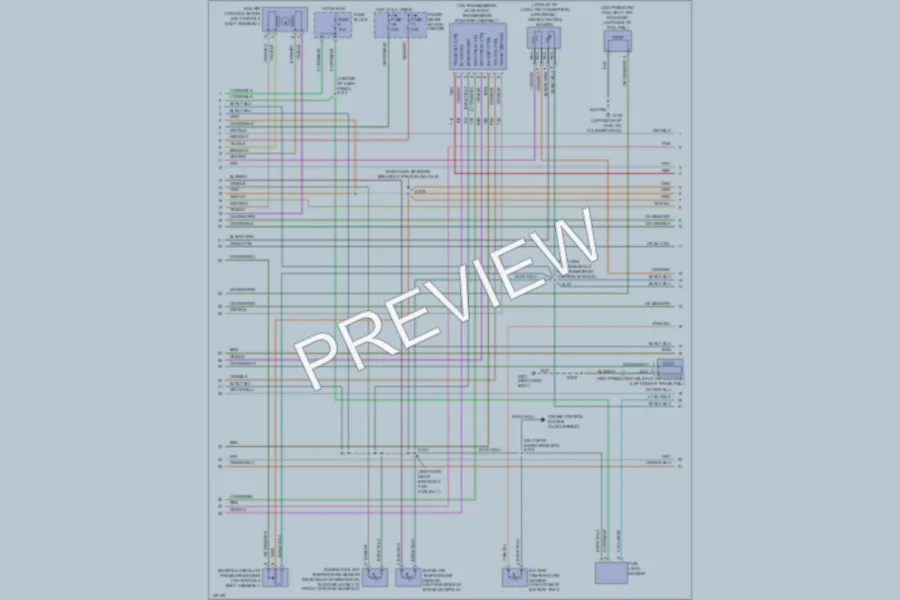 2002 Dodge B3500 Engine Performance wiring diagram preview
