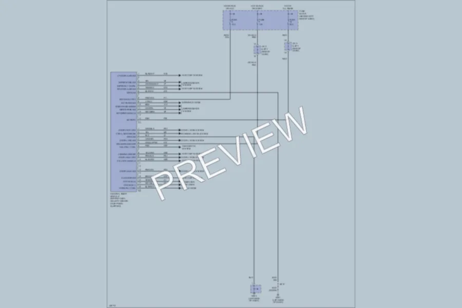 2002 Dodge B2500 Body Computer wiring diagram preview
