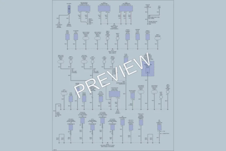 2002 Dodge Dakota Ground Distribution wiring diagram preview