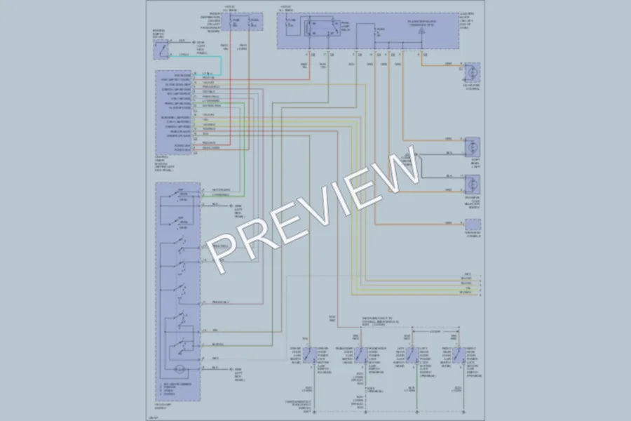 2002 Dodge Dakota Interior Lights wiring diagram preview