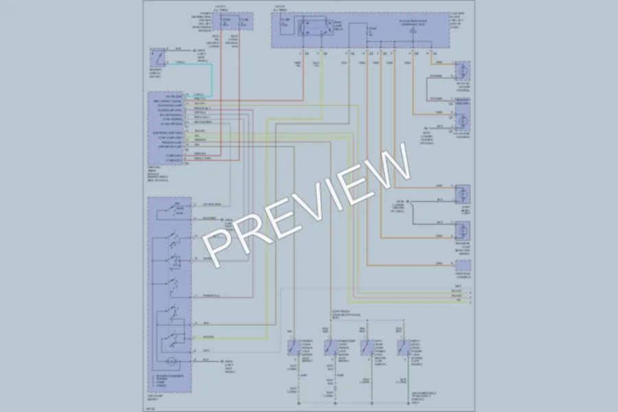 2002 Dodge Durango Interior Lights wiring diagram preview