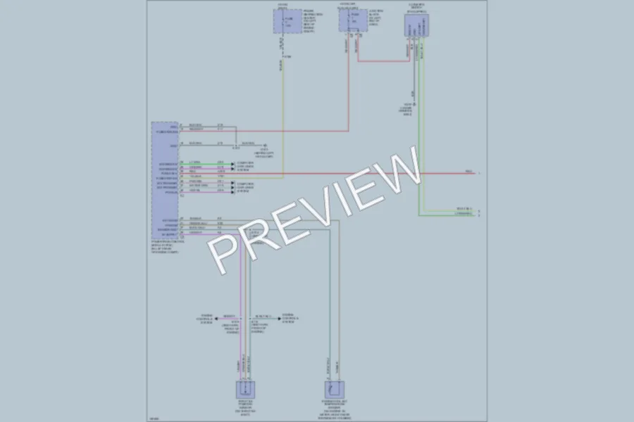 2002 Dodge Intrepid Transmission wiring diagram preview