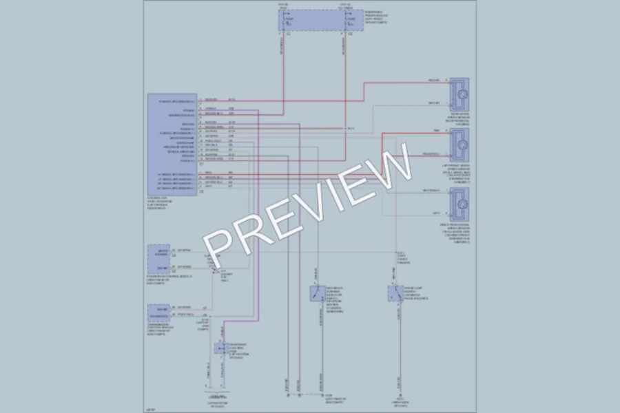 2002 Dodge R1500 Anti Lock Brakes wiring diagram preview