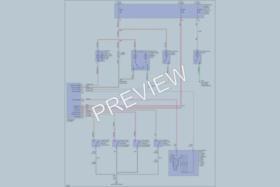 2002 Dodge R1500 Interior Lights wiring diagram preview