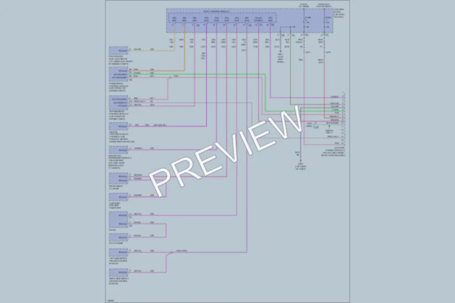 2002 Dodge 4D Sedan Computer Data Lines wiring diagram preview