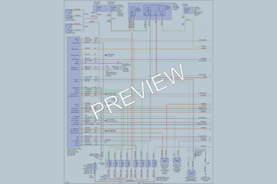 2002 Ford CrownVictoria Engine Performance wiring diagram preview