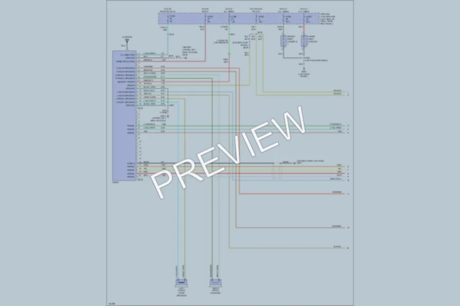 2002 Ford E150 Radio wiring diagram preview