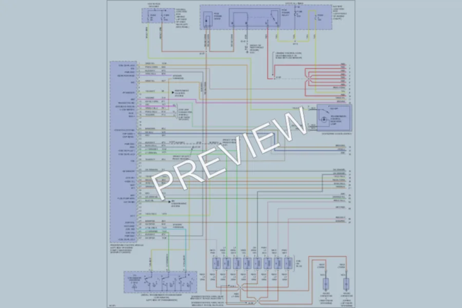 2002 Ford E350 Super Duty Engine Performance wiring diagram preview