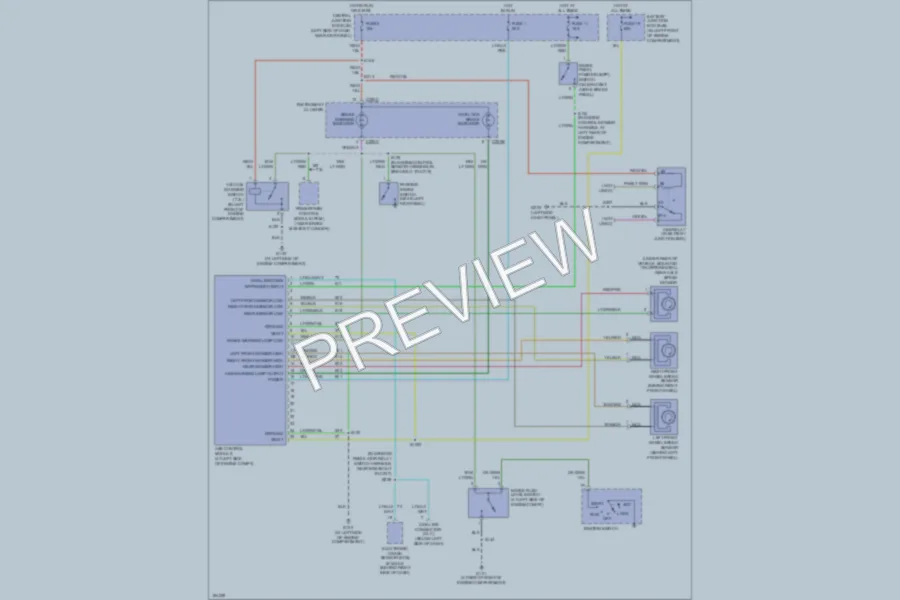 2002 Ford E550Econoline Anti Lock Brakes wiring diagram preview