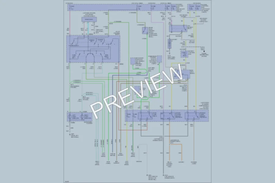 2002 Ford E550Econoline Exterior Lights wiring diagram preview