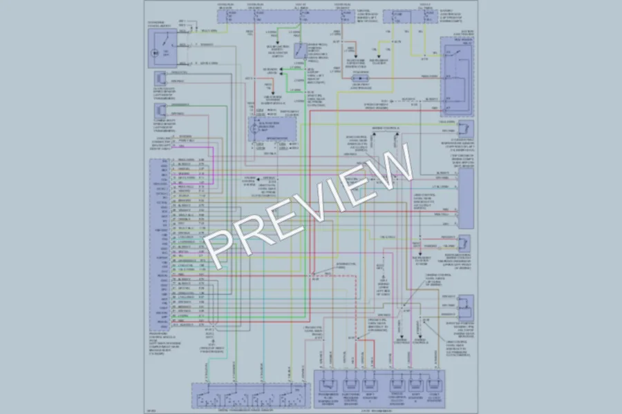 2002 Ford E550Econoline Transmission wiring diagram preview