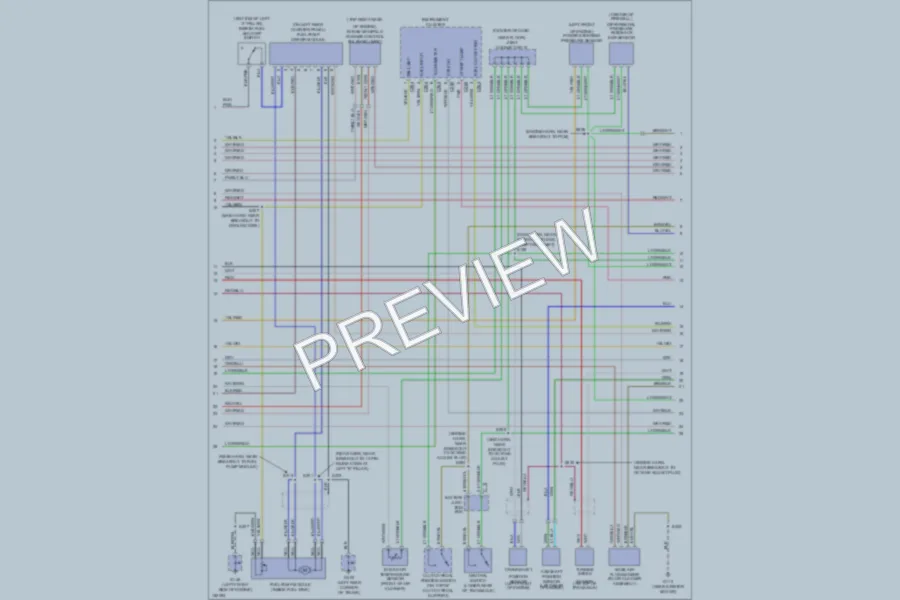 2002 Ford Escort Engine Performance wiring diagram preview