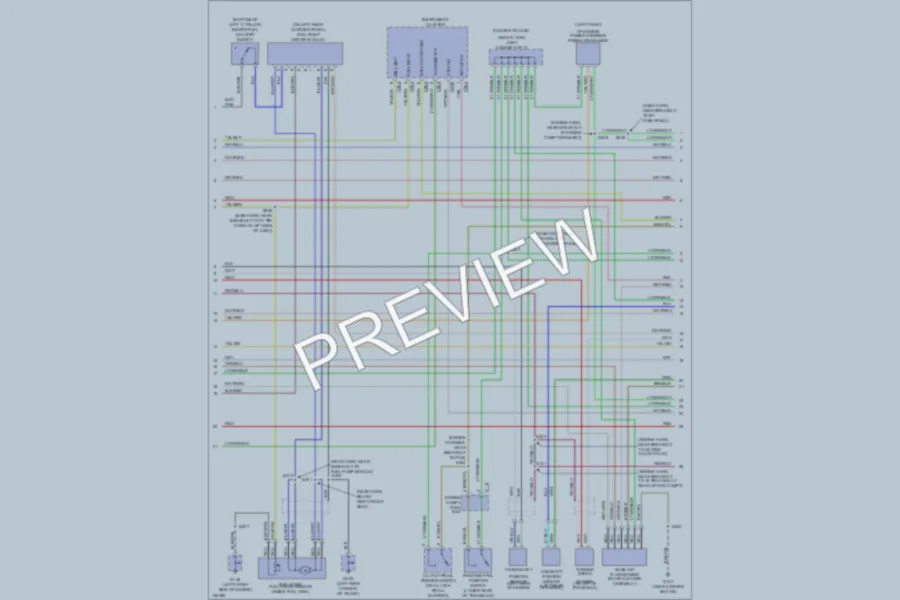 2002 Ford EscortZX2 Engine Performance wiring diagram preview