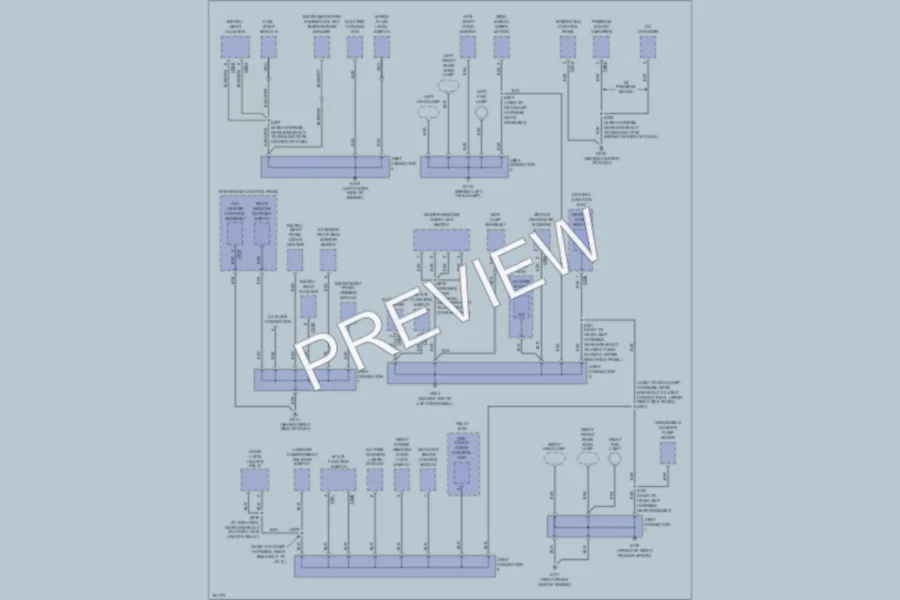 2002 Ford EscortZX2 Ground Distribution wiring diagram preview