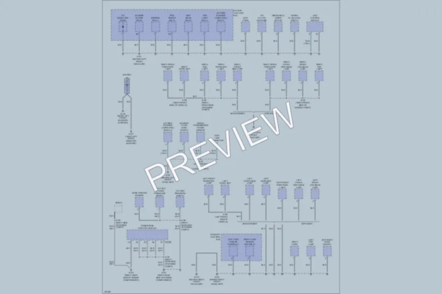 2002 Ford Explorer Ground Distribution wiring diagram preview