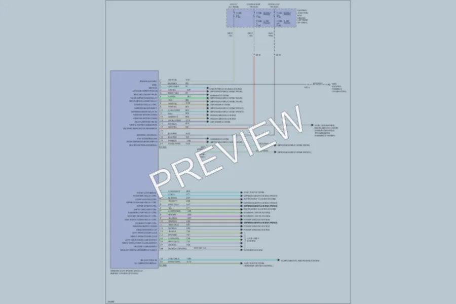 2002 Ford ExplorerSportTrac Body Control Modules wiring diagram preview