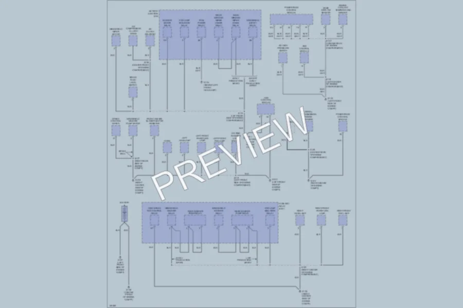 2002 Ford ExplorerSportTrac Ground Distribution wiring diagram preview