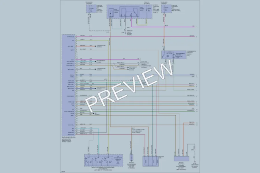 2002 Ford F150 Engine Performance wiring diagram preview