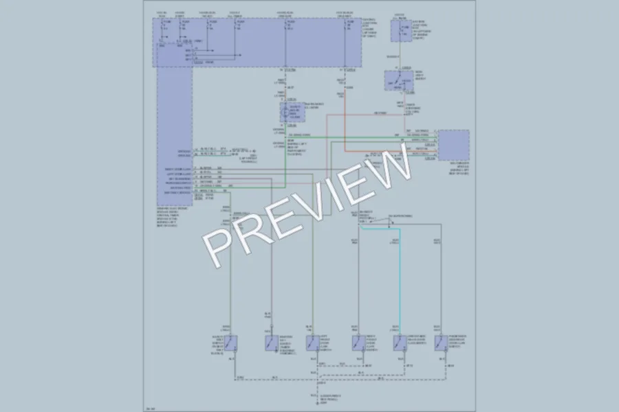 2002 Ford F150 Warning Systems wiring diagram preview