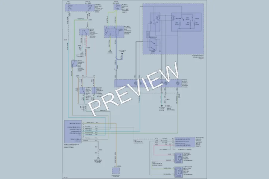 2002 Ford F150 Cruise Control wiring diagram preview