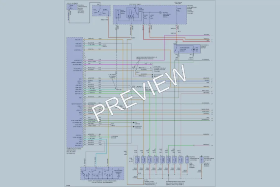 2002 Ford F350 Super Duty Engine Performance wiring diagram preview