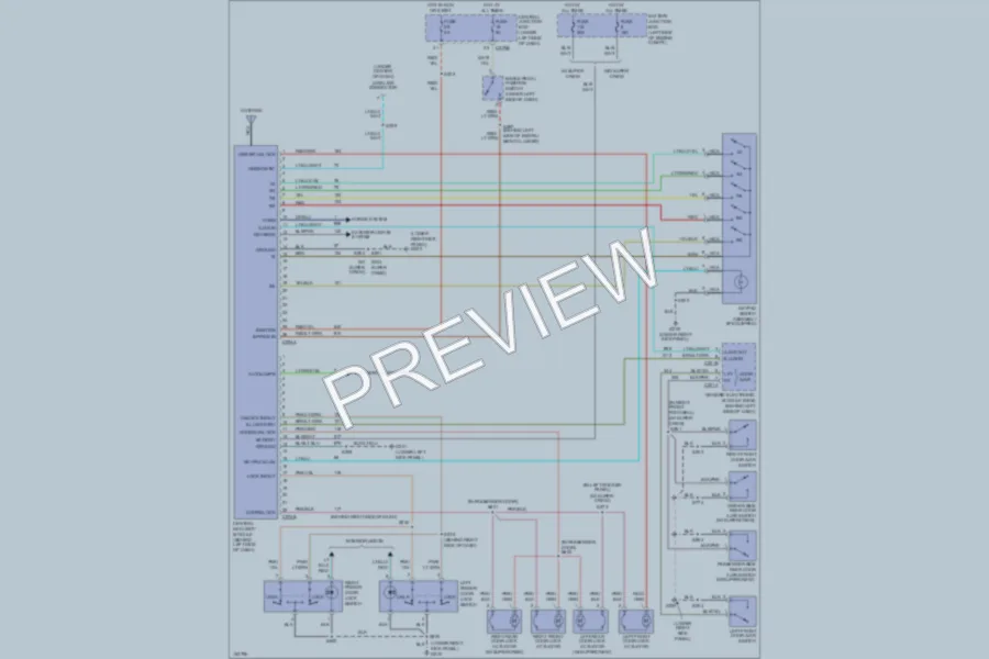 2002 Ford F150 Anti Theft wiring diagram preview