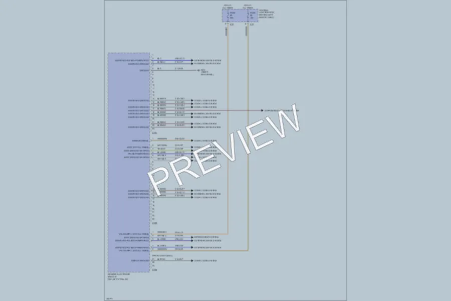 2002 Ford Focus Body Control Modules wiring diagram preview