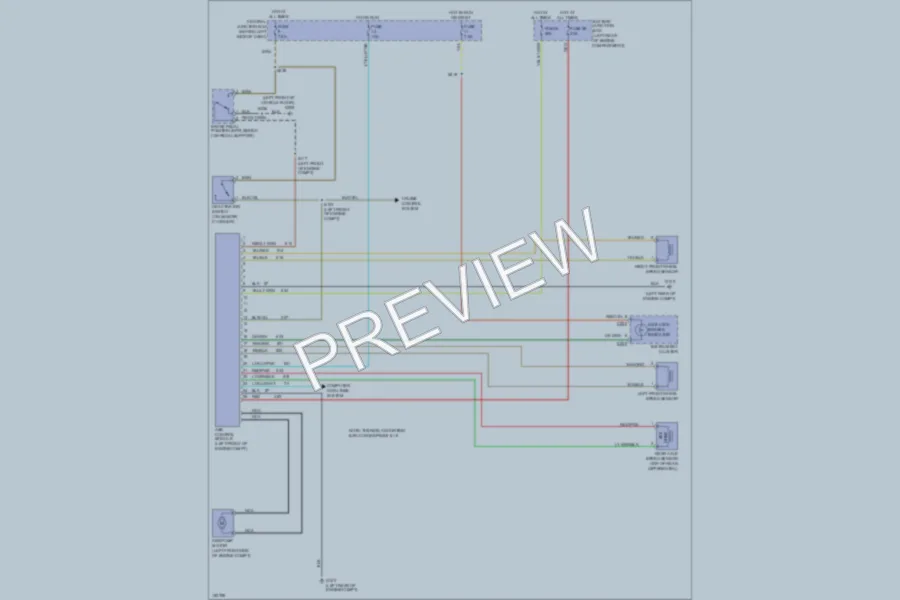 2002 Ford Ranger Anti Lock Brakes wiring diagram preview