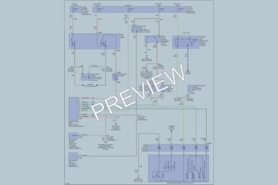 2002 Ford Ranger Cruise Control wiring diagram preview