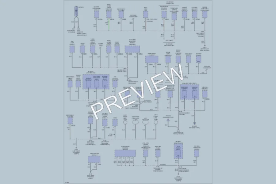 2002 Ford Ranger Ground Distribution wiring diagram preview