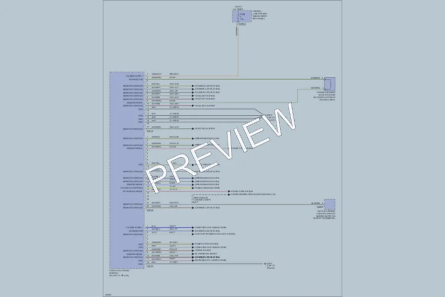 2002 Ford Thunderbird Body Control Modules wiring diagram preview