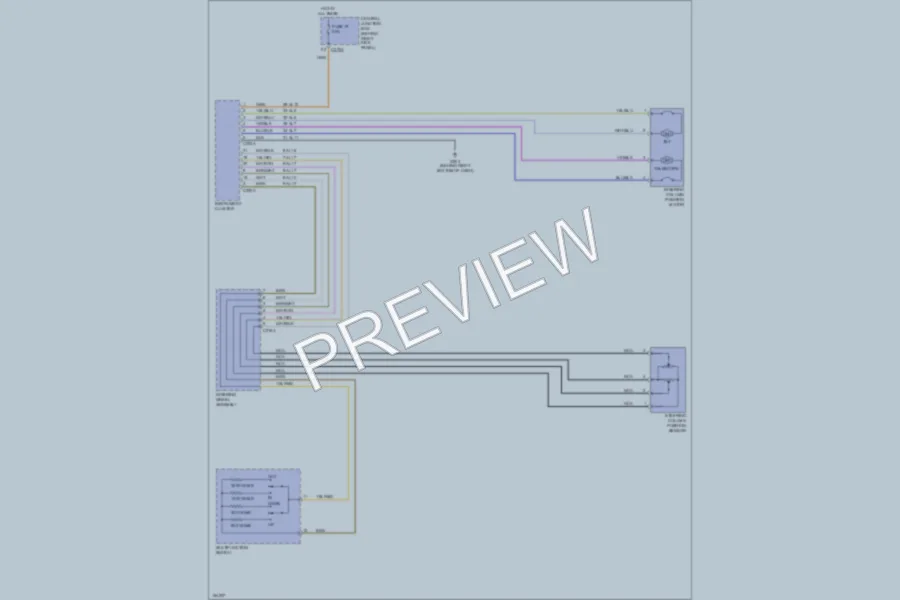2002 Ford Thunderbird Electronic Power Steering wiring diagram preview