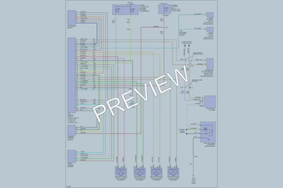 2002 Ford Windstar Anti Lock Brakes wiring diagram preview