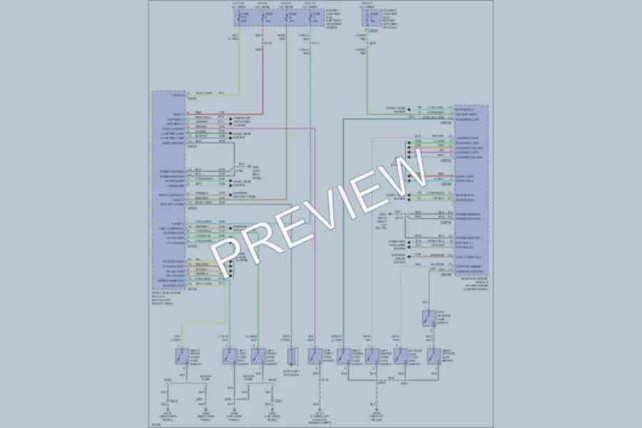 2002 Ford Windstar Anti Theft wiring diagram preview