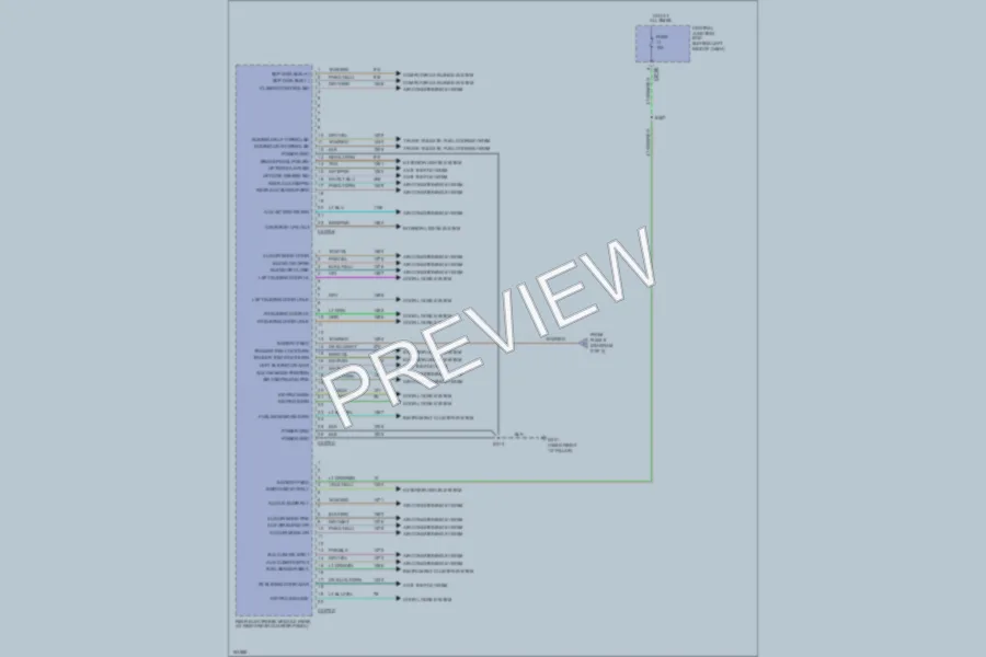 2002 Ford Windstar Body Control Modules wiring diagram preview