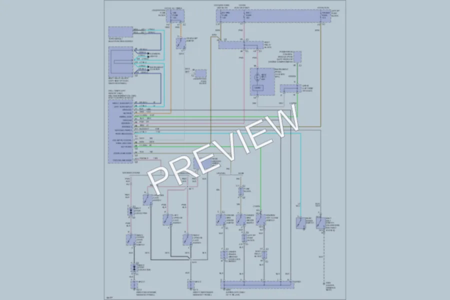 2002 GMC C2500 Warning Systems wiring diagram preview
