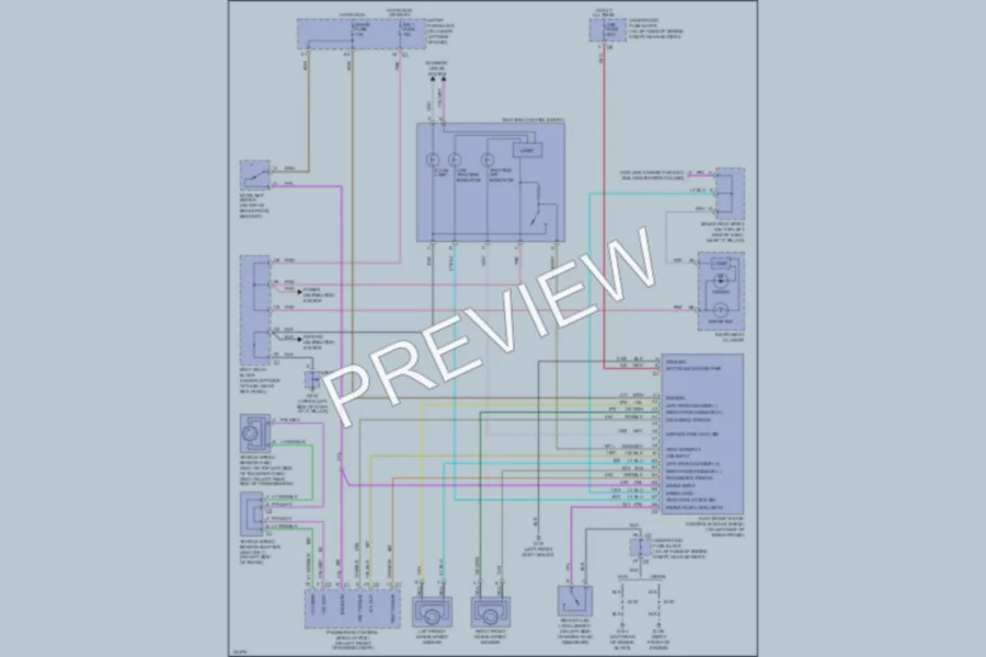 2002 GMC 1500 Anti Lock Brakes wiring diagram preview