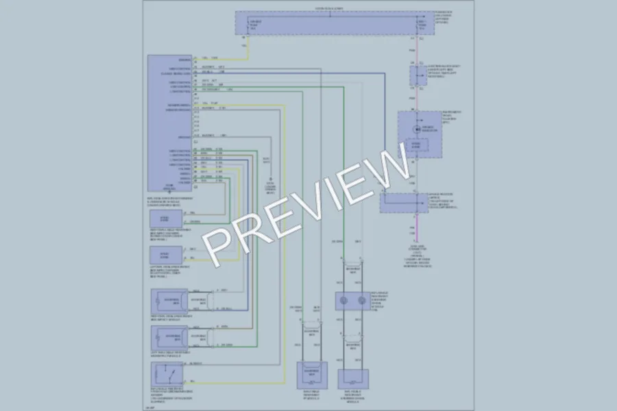 2002 GMC C1500 Supplemental Restraints wiring diagram preview