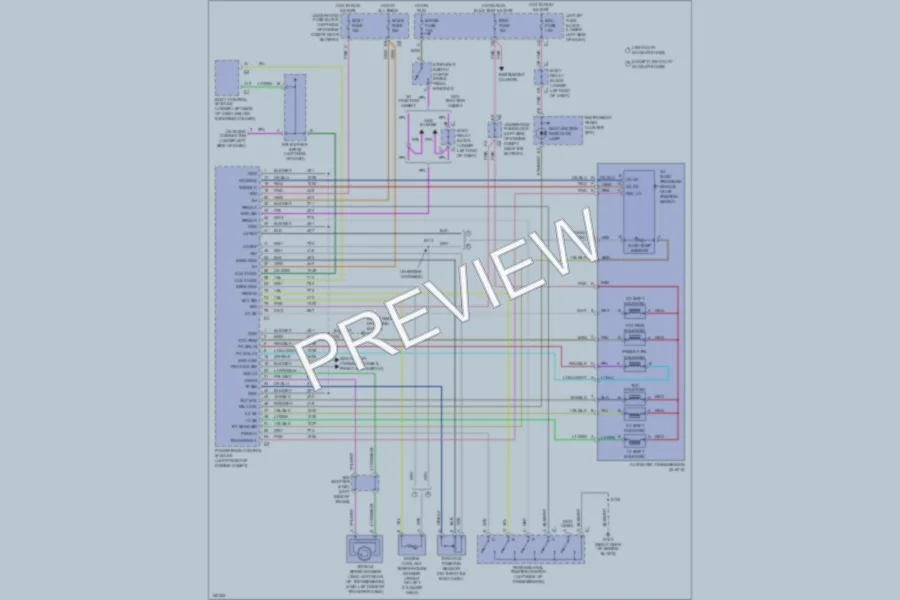 2002 GMC C1500 Transmission wiring diagram preview